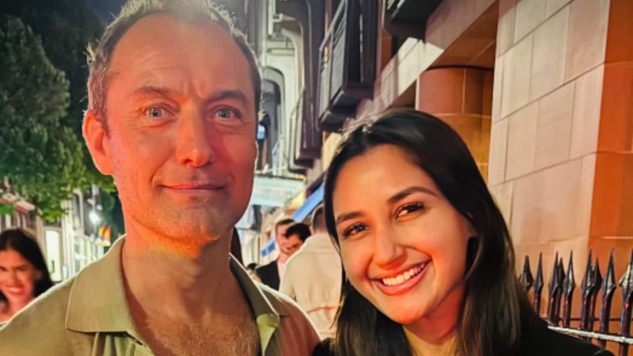 Nikita Dutta lives her 'fan girl moment' as she meets Jude Law, writes 'Not everyday you see your favourite actor"