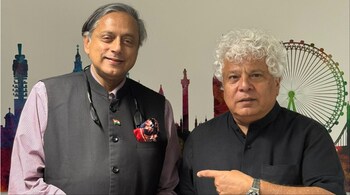 Congress MP Shashi Tharoor with businessman and columnist Suhel Seth. (Image credit: Suhel Seth/X)