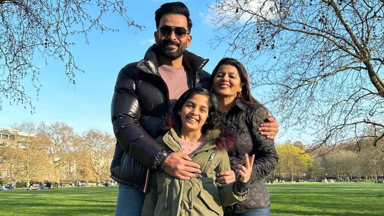 Why does Sukumaran Prithviraj's daughter have her mom's surname before his?