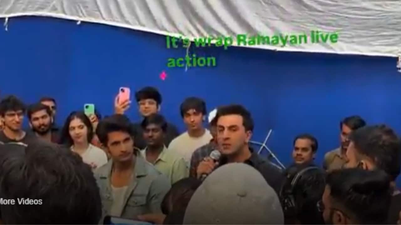 Ranbir Kapoor wraps up the shoot of Ramayana Part 1, gets emotional