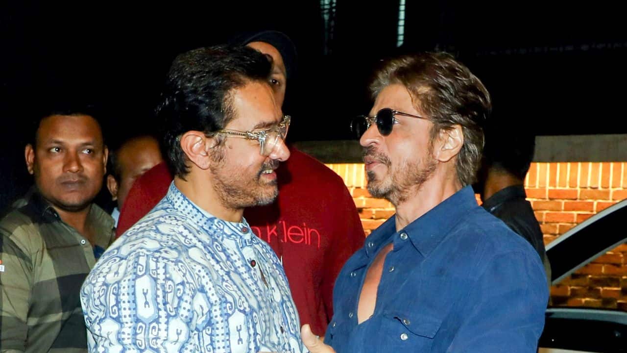 Aamir Khan on naming his dog Shah Rukh Khan: When our careers started there was competition between us
