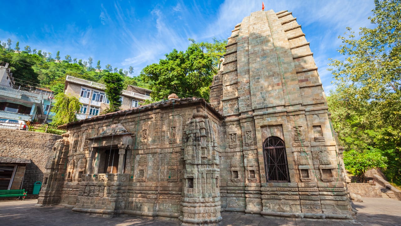 Trilokinath Temple, Himachal Pradesh: Located in Lahaul, this temple is sacred to both Hindus and Buddhists and offers a tranquil spiritual experience. (image: canva)