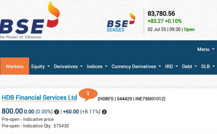 HDB Financial Services Share Price, HDB Financial Services Stock Price, HDB Financial Services IPO, HDB Financial Services Listing, HDB Financial Services IPO Price, HDB Share Price, HDB Stock Price