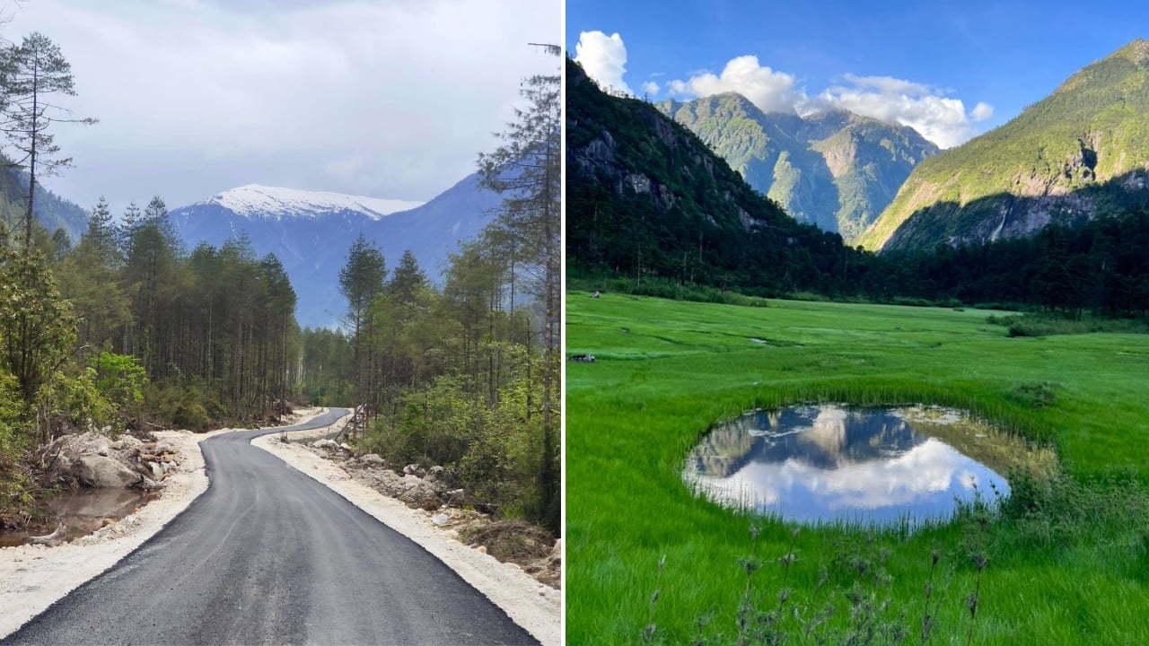 5. Anini Though it functions as the administrative centre of the valley, Anini feels more like a frontier outpost. Its collection of modest buildings and satellite dishes seem almost accidental in a setting dominated by dense forest and steep inclines. For travellers, Anini serves as a base—a beginning rather than a destination in itself. (Image: X/ @PemaKhanduBJP)