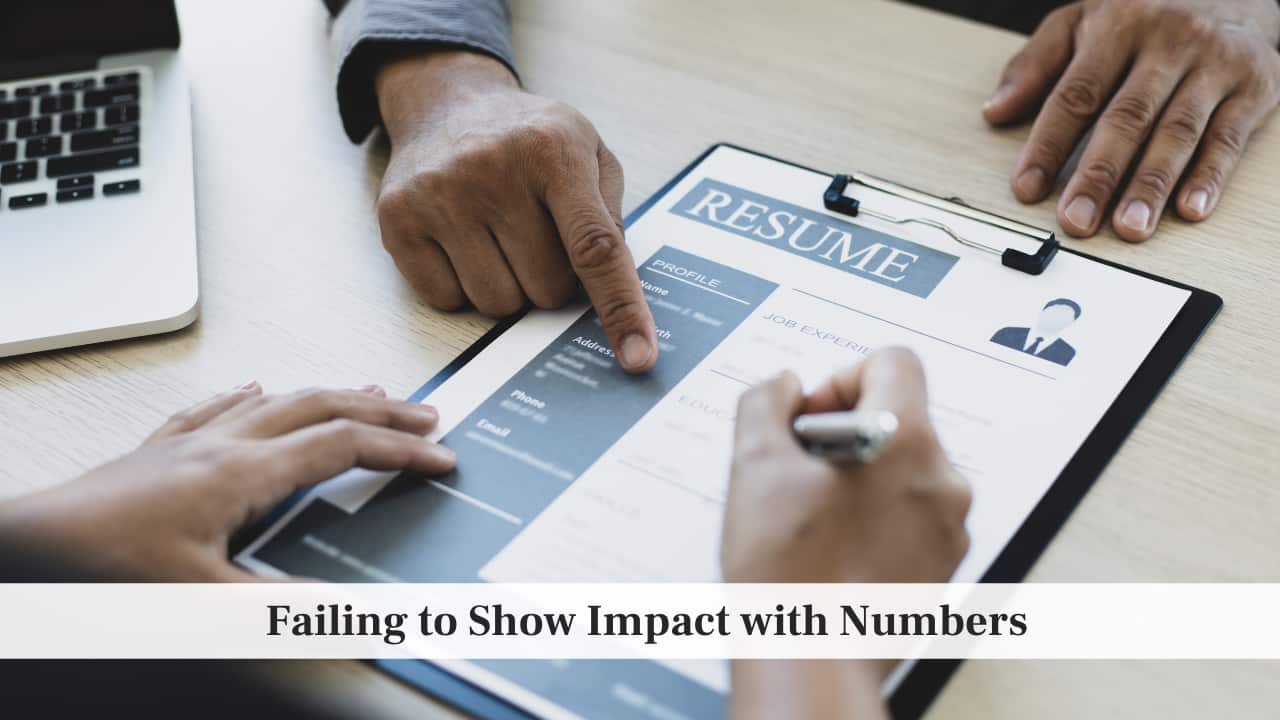 Failing to Show Impact with Numbers