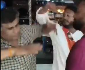 MNS workers rain slaps on shopkeeper for not speaking Marathi - Watch