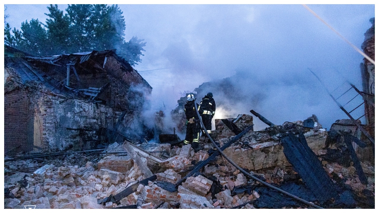 Russia launches largest missile, drone barrage on Kyiv since war in Ukraine began