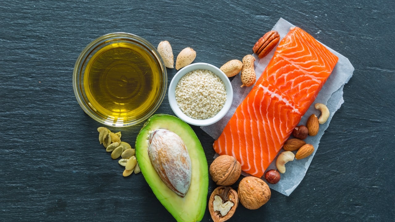 Balance fats The fats you eat directly affect your gut microbes. When you eat fats, your body releases bile acids to digest them, but some fats reach the colon and feed specific bacteria. Too much saturated or fried food can increase harmful by-products. Swap butter and processed oils for olive oil, avocado, flaxseeds, walnuts, and fatty fish like salmon to help promote healthier gut bacteria (Image: Canva)