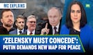 Putin Demands ‘New Territorial Realities’ in Ukraine Ceasefire Talks | Russia-Ukraine War Update