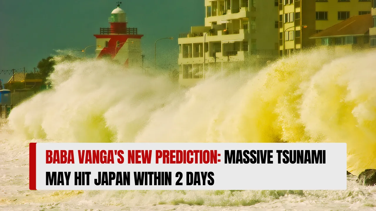 Baba Vanga's New Prediction: Massive Tsunami May Hit Japan Within 2 Days Baba Vanga's New Prediction: Massive Tsunami May Hit Japan Within 2 Days