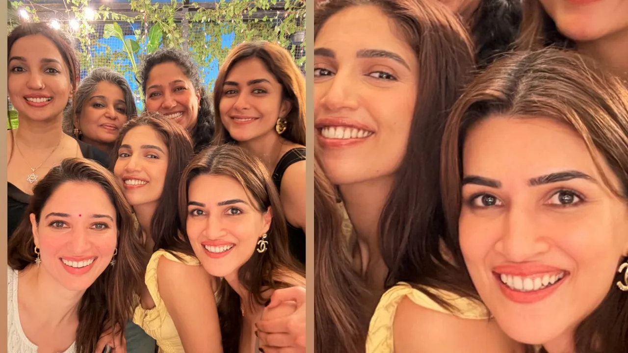 Tamannaah Bhatia’s midweek bash shines with Bhumi Pednekar, Kriti Sanon, and Mrunal Thakur’s presence