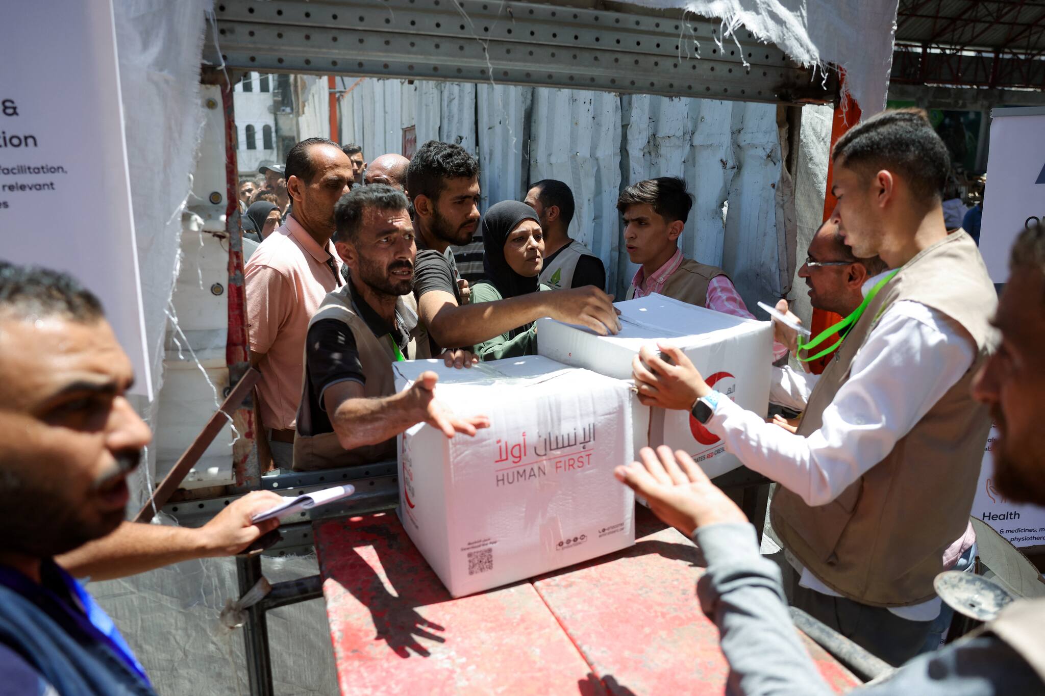 'Zombie Hordes': US aid guards in Gaza accused of shooting at refugees
