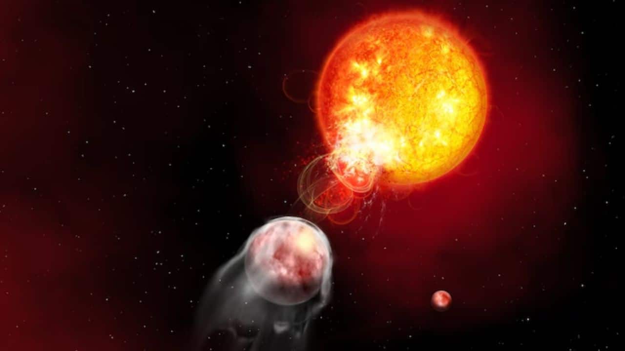 Astronomers discover new ‘fluffy’ planet destroying itself in stellar orbit