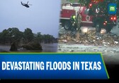 Flash Floods In Texas As Guadalupe River Swells After Heavy Rainfall, Casualties Feared | N18G