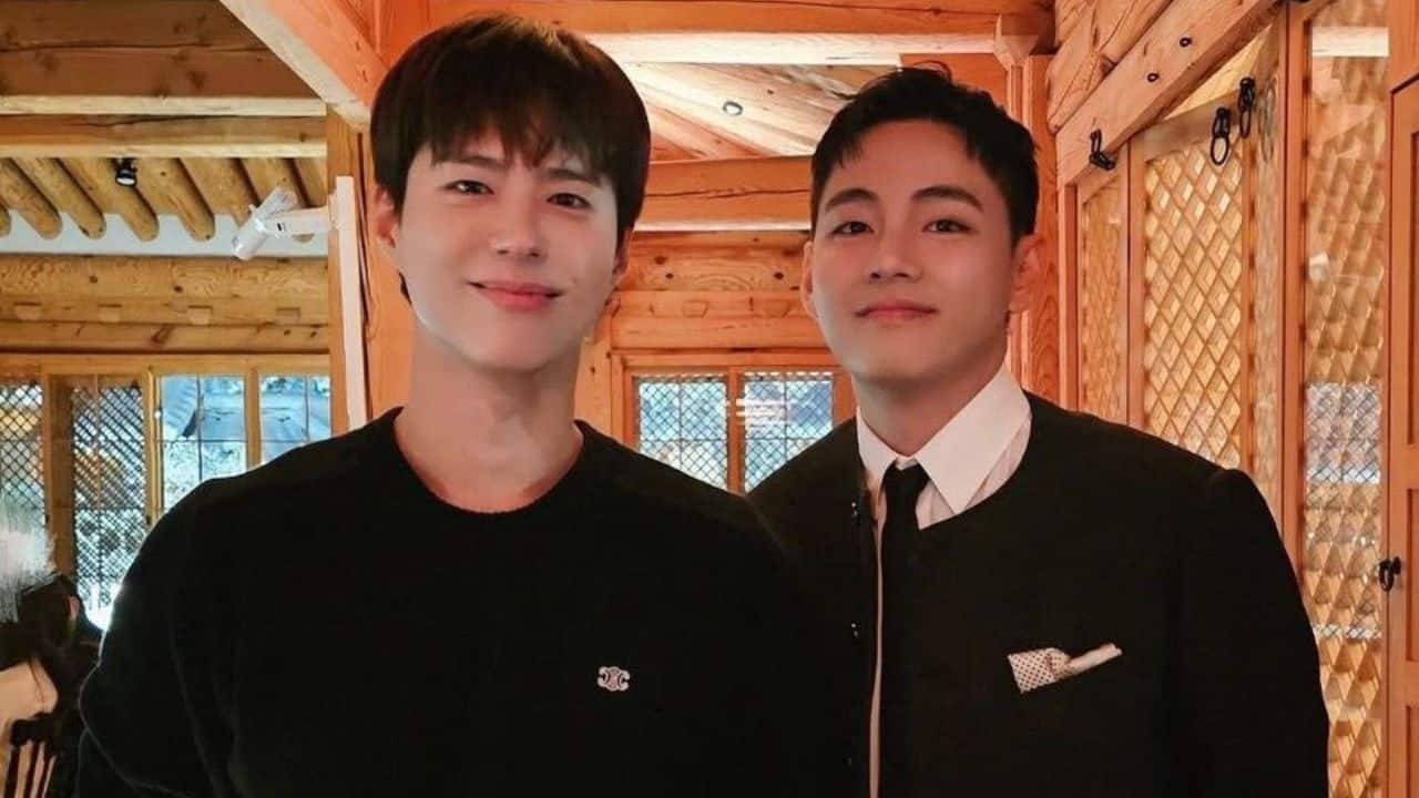 BTS' V and best friend Park Bo Gum spotted together at a club in Paris: watch