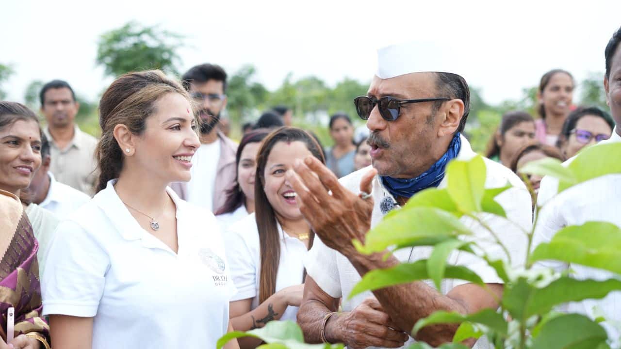 Jackie Shroff lends his support to 1000-tree plantation drive at Lonikand Biodiversity Park: “We are hoping to grow love, peace, and humanity”