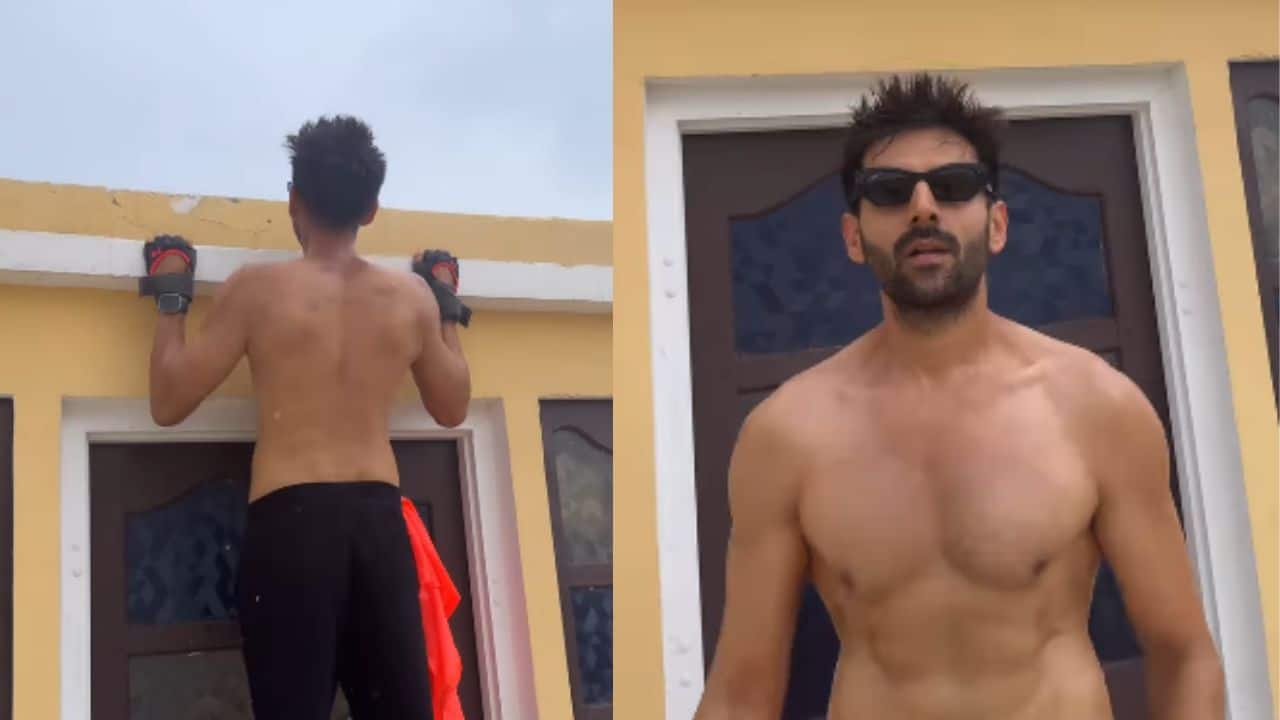 Kartik Aaryan breaks the Internet with monsoon fitness video
