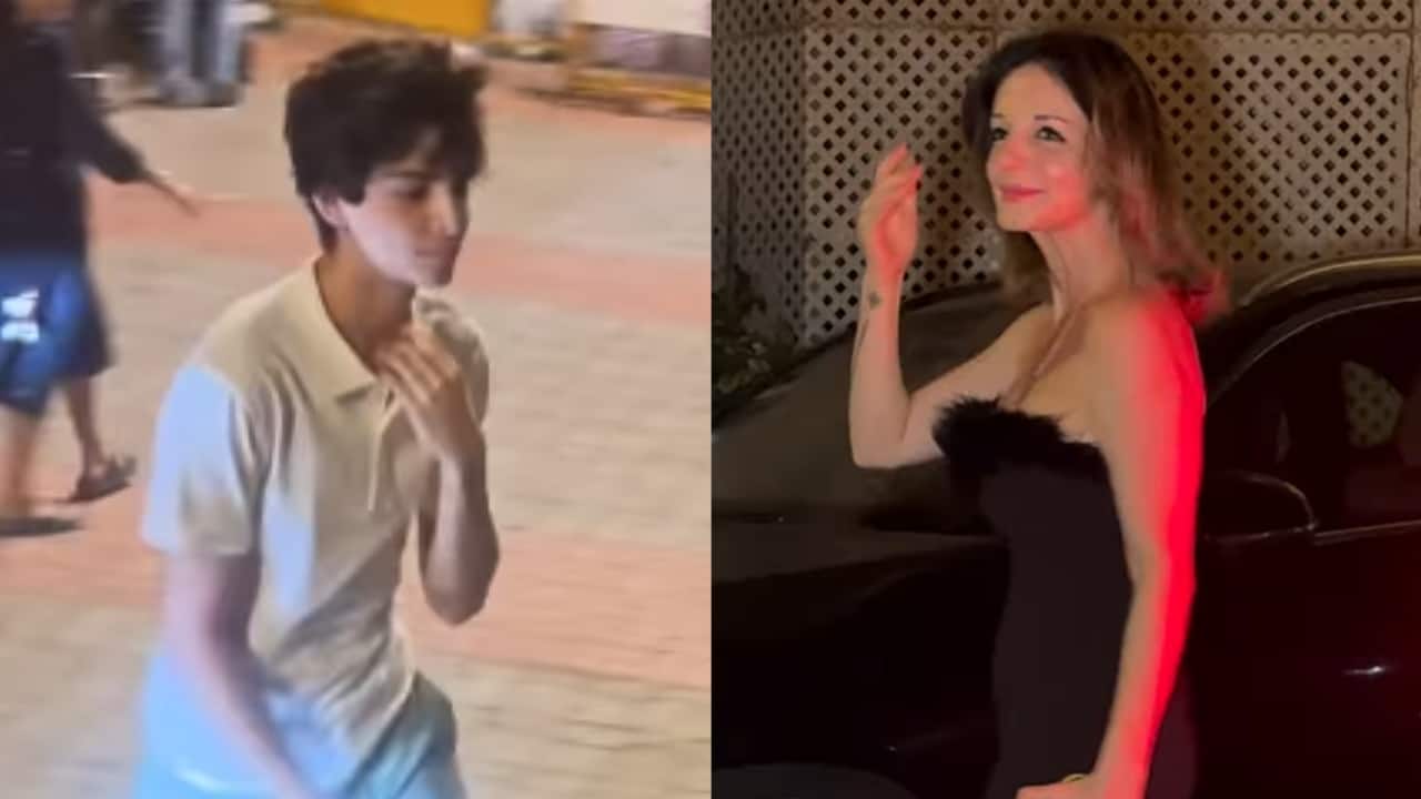 Hrithik Roshan’s son Hridhaan Roshan, ex-wife Sussanne Khan attend Zayed Khan’s birthday bash, watch here