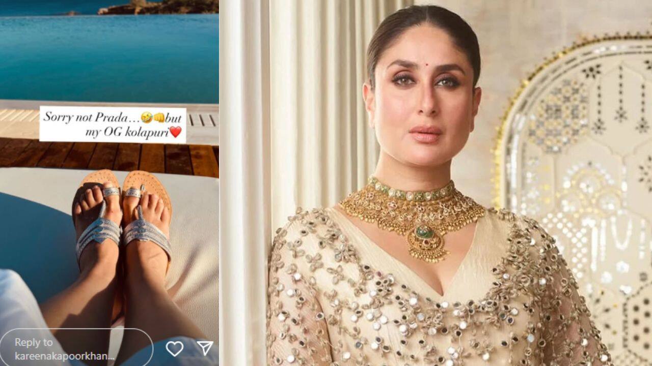 Kareena Kapoor subtly shades Prada over Kolhapuri-inspired footwear amid cultural appropriation row