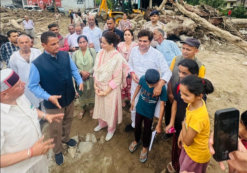 Mandi flood visit: Congress blasts Kangana Ranaut for ‘insensitive’ remarks