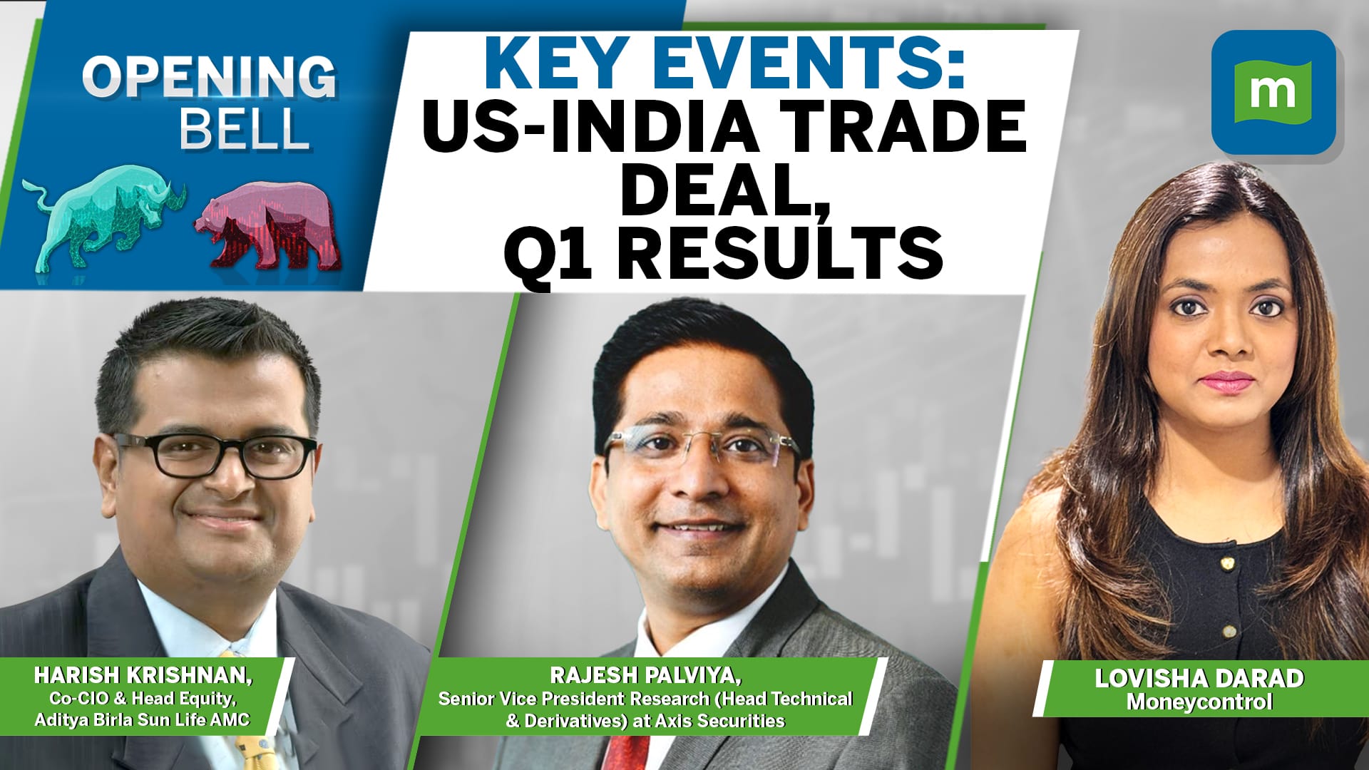 Live: Dalal Street eyes on India-US trade deal, Q1 results this week | Opening Bell