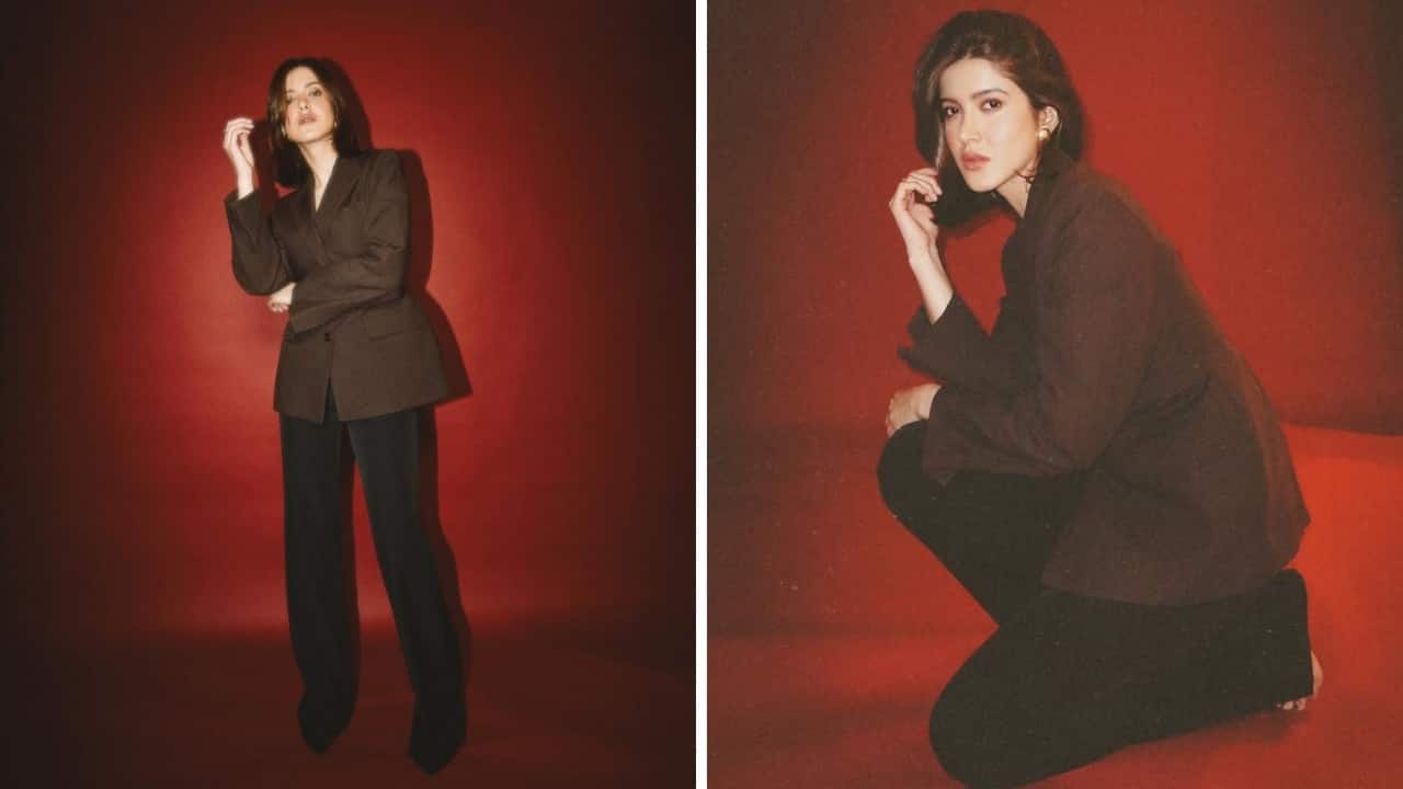Shanaya Kapoor channels boss-lady energy in a bold power suit