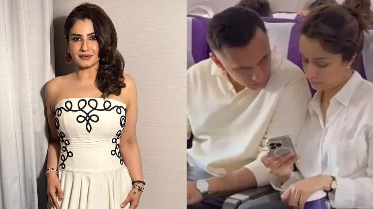 Raveena Tandon slams cabin crew for recording Shraddha Kapoor and Rahul Mody without their consent, writes "This is a breach of privacy"