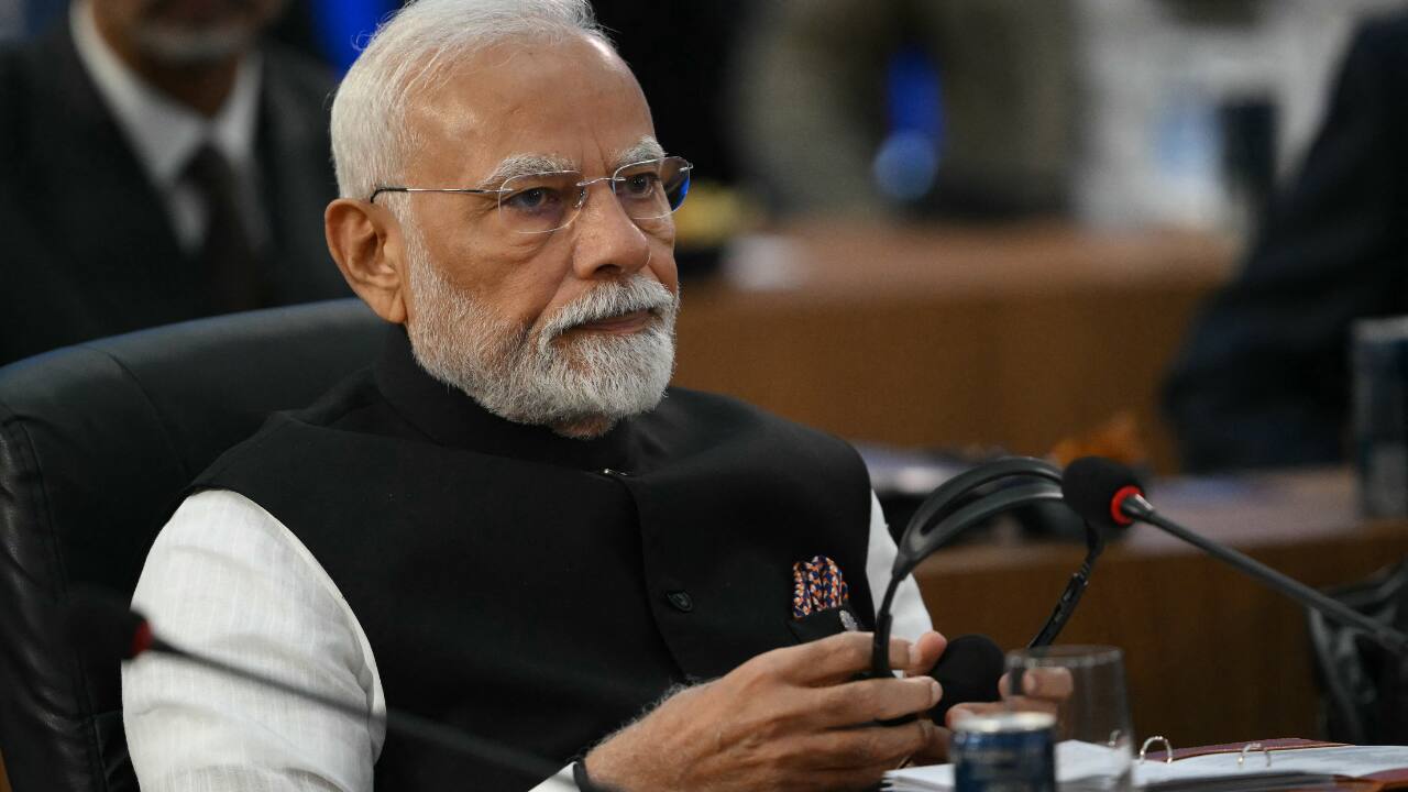 PM Modi in his address said the Global South has often faced double standards on development, resources, and security—and has only received &quot;token gestures&quot; on climate finance and tech access. He criticized outdated global institutions, saying they are ill-equipped to handle modern crises like pandemics, conflicts, and cyber threats. Modi stressed the need for timely reform, quipping, “20th century typewriters cannot run 21st century software,” as he urged institutions to keep pace with rapid tech advancements. (Image: AFP)