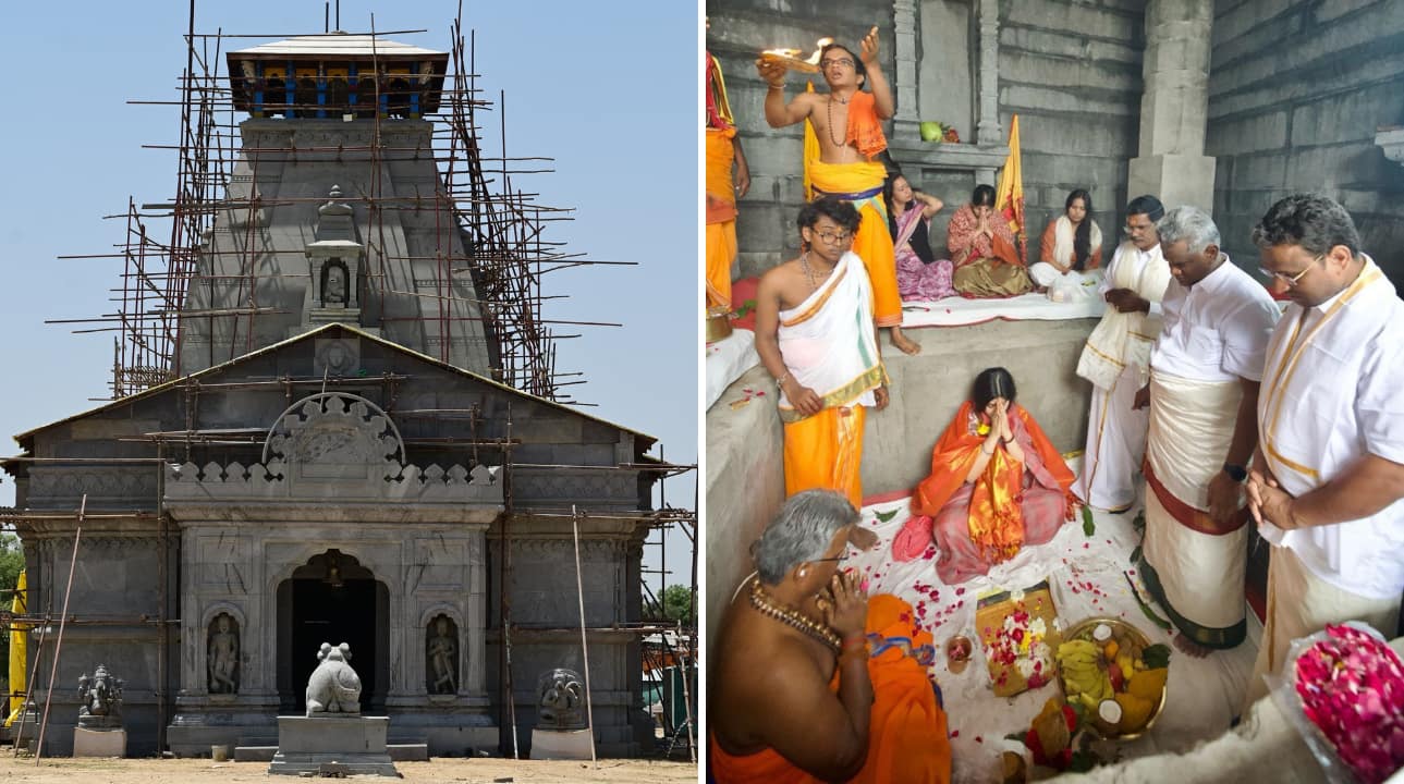 Akhilesh Yadav’s gambit: Shiva Temple in Etawah signals soft Hindutva shift ahead of 2027 UP polls Akhilesh Yadav’s gambit: Shiva Temple in Etawah signals soft Hindutva shift ahead of 2027 UP polls