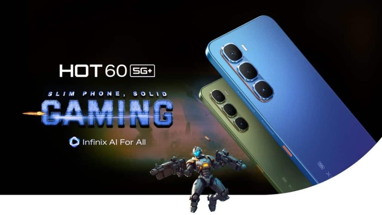 Infinix Hot 60 5G+ smartphone