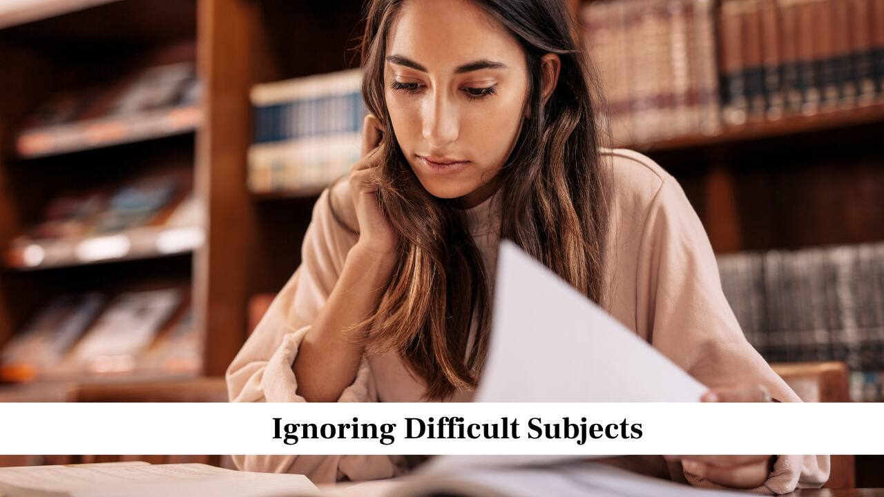 Ignoring Difficult Subjects Ignoring Difficult Subjects