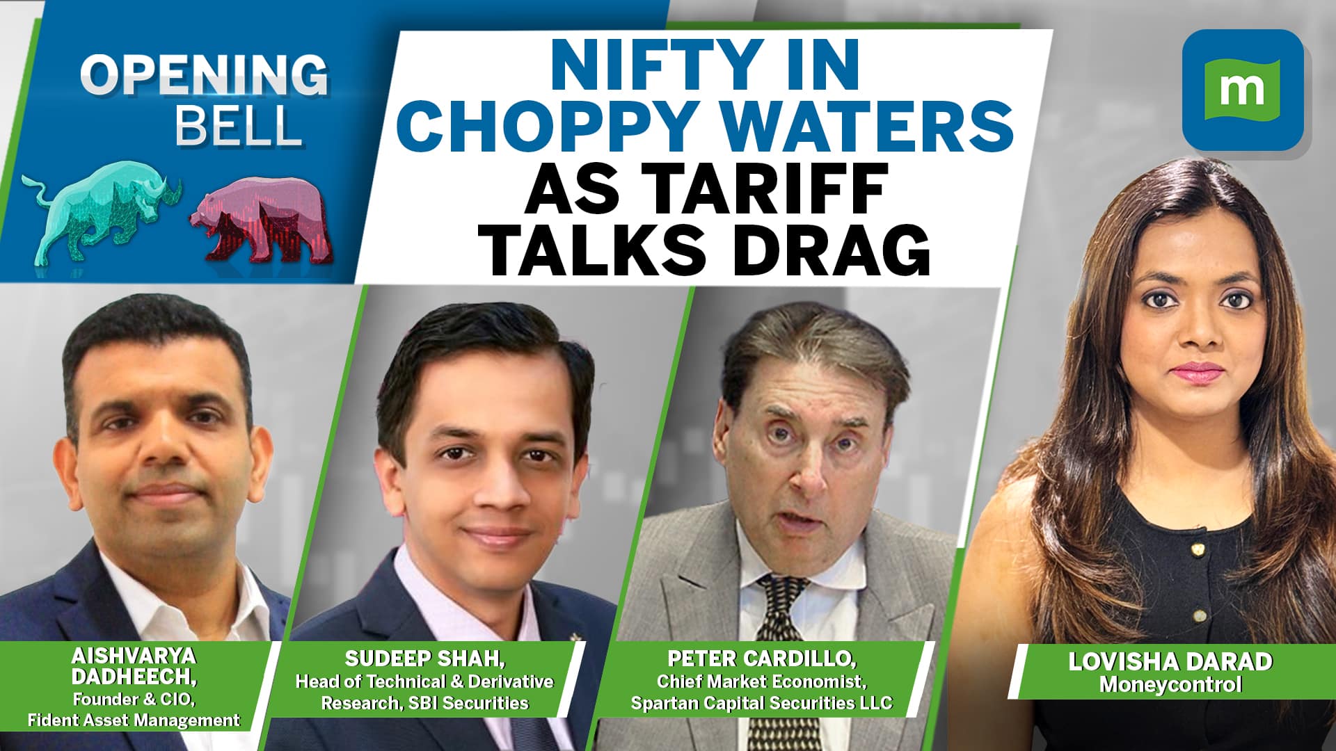 Live: Can Nifty sustain above 25,500 amid tariff deal delay? | Opening Bell