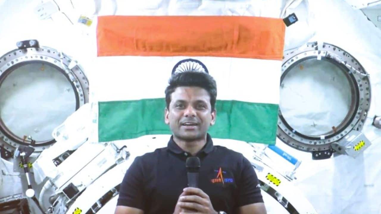 ‘You could walk on the Moon’: Shubhanshu Shukla chats with students from space, encourages them to dream big