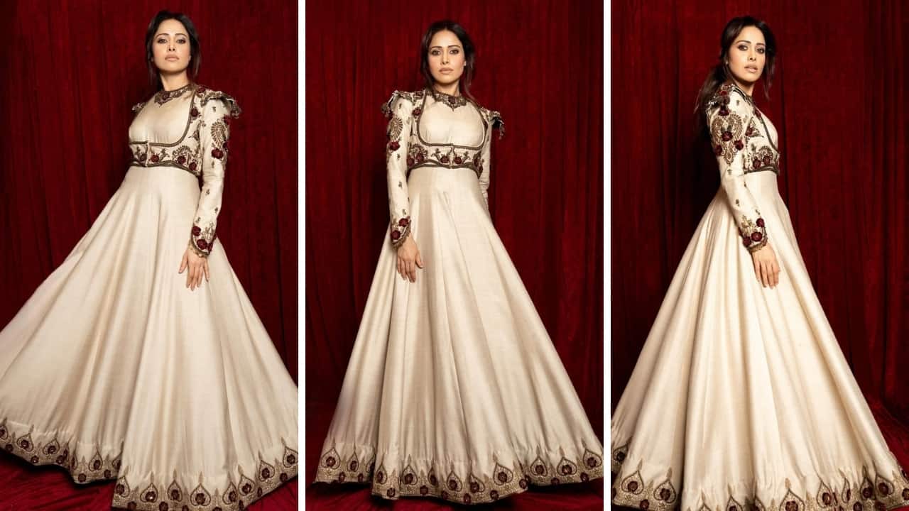 Nushrratt Bharuccha looks regal in an Anarkali suit in these unmissable pictures
