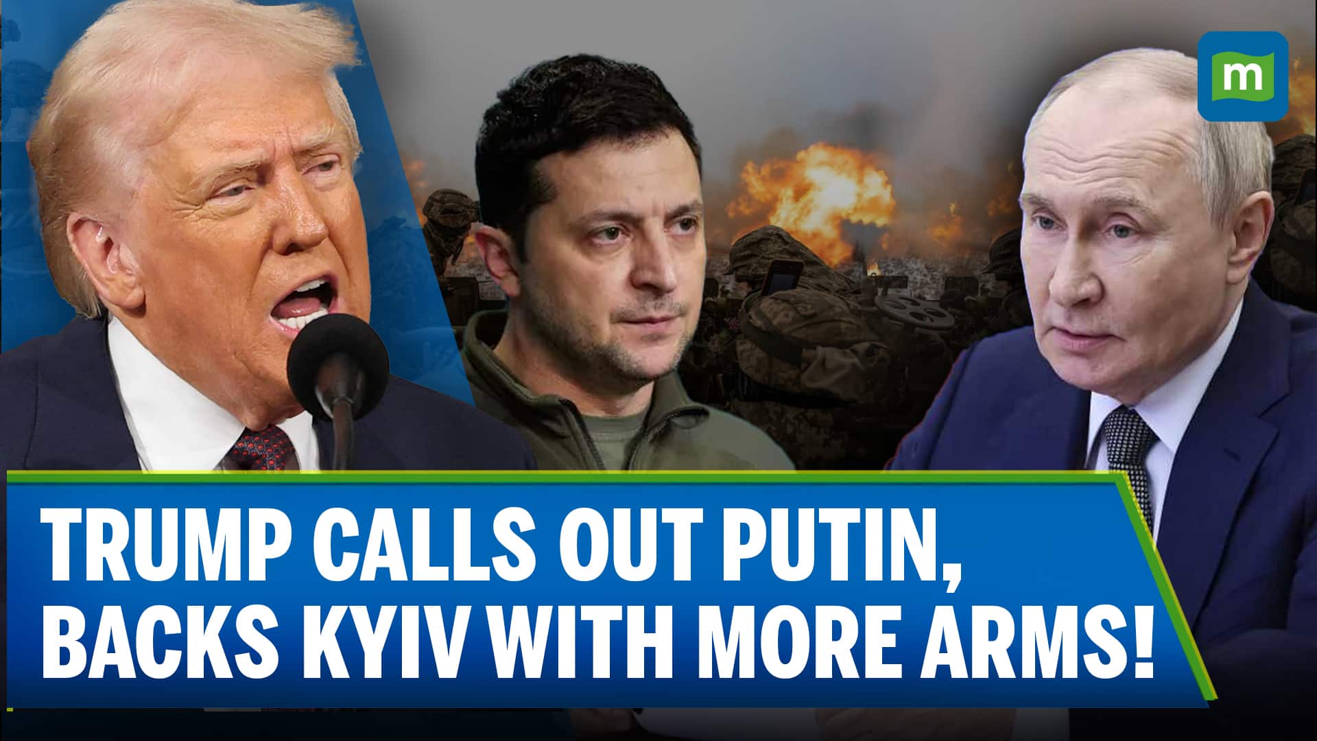 Trump Won’t Say Who Paused Ukraine Aid, Approves More Arms |N18G