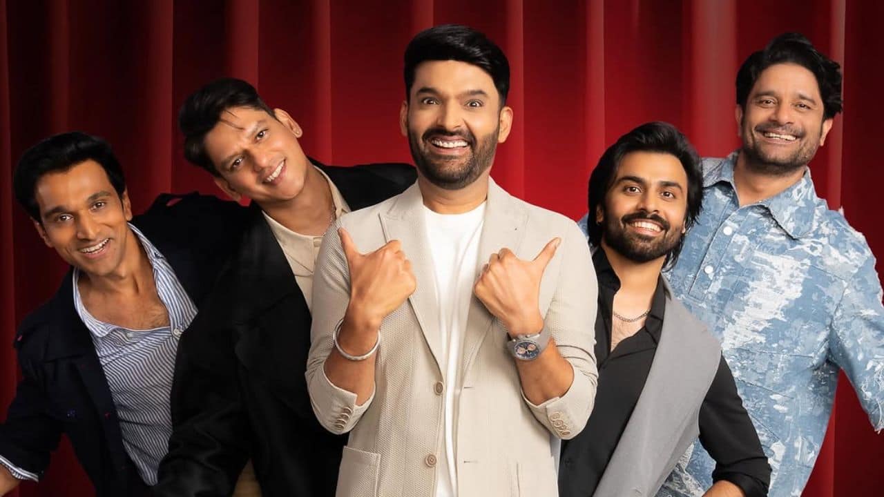 The Great Kapil Sharma Show promo: Kapil Sharma jokes about Jaideep Ahlawat’s ‘cop-like’ presence as Vijay Varma, Pratik Gandhi join the fun