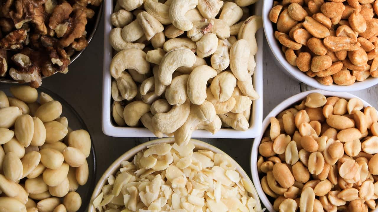 Enhances skin health Healthy fats, antioxidants, and vitamin E in nuts make them fantastic for skin health. These nutrients help to maintain skin elasticity, reduce signs of ageing, and combat dryness. Walnuts and almonds, in particular, are often linked with glowing, nourished skin, making them a natural beauty-boosting snack to add to your diet. Enhances skin health Healthy fats, antioxidants, and vitamin E in nuts make them fantastic for skin health. These nutrients help to maintain skin elasticity, reduce signs of ageing, and combat dryness. Walnuts and almonds, in particular, are often linked with glowing, nourished skin, making them a natural beauty-boosting snack to add to your diet.