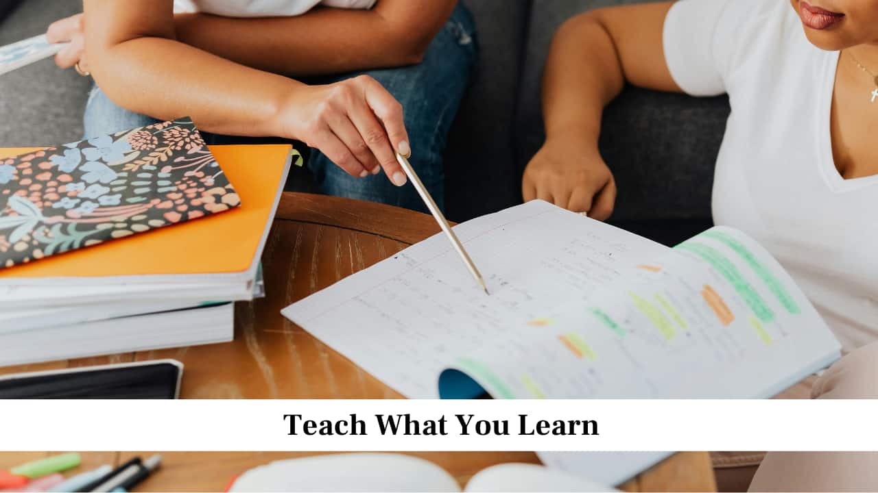 Teach What You Learn