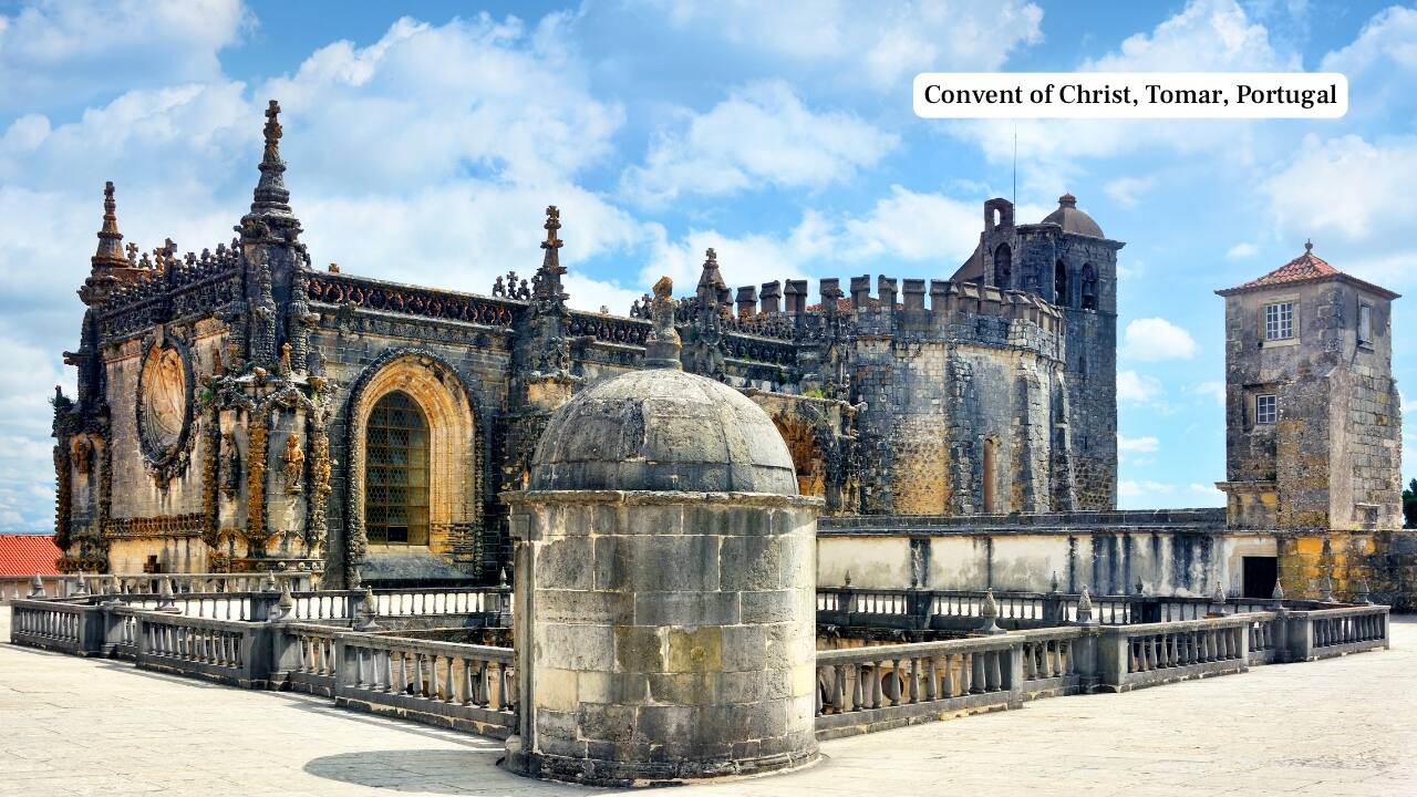 Convent of Christ. Tomar, Portugal (Image: Canva)