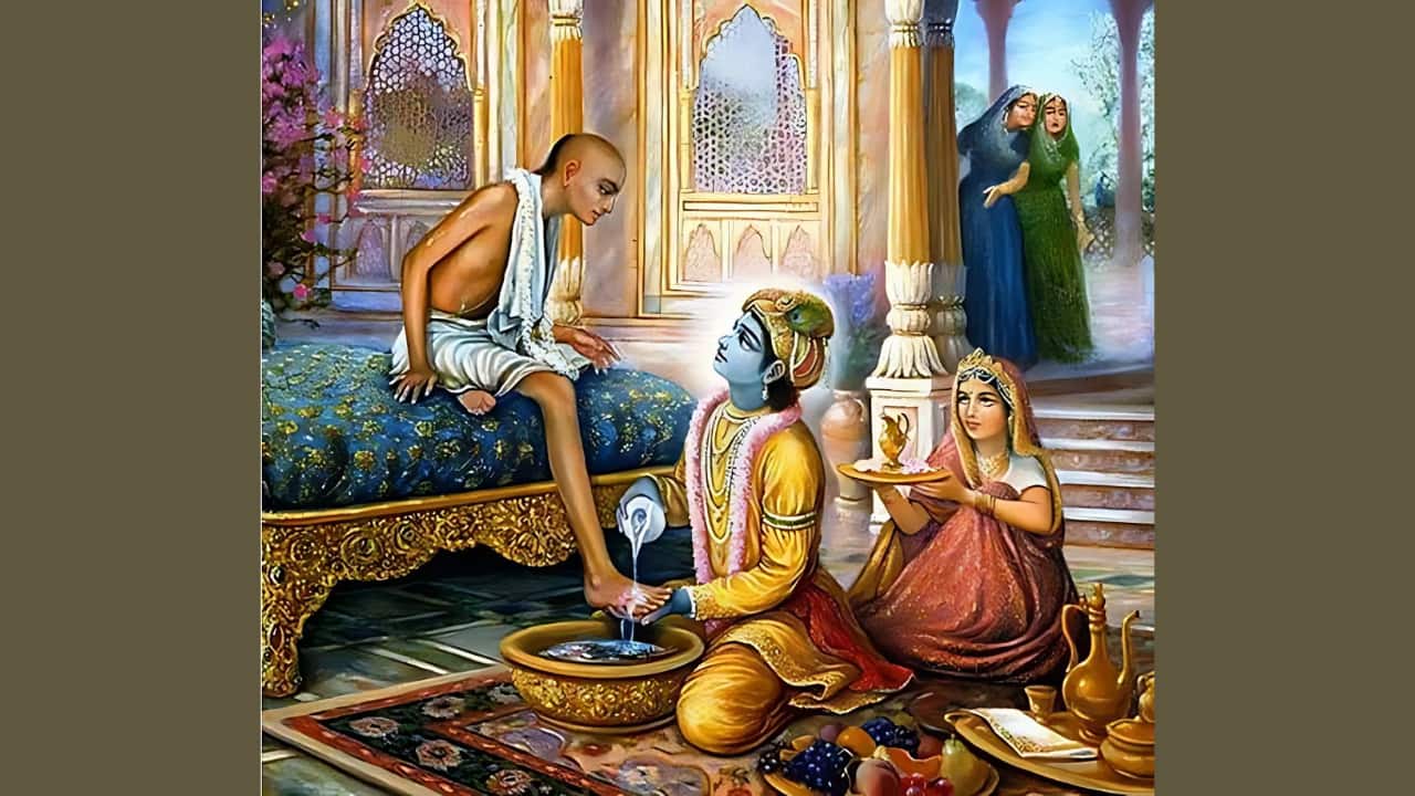 Why Did Lord Krishna Wash Sudama’s Feet? A Touching Story of Divine Friendship