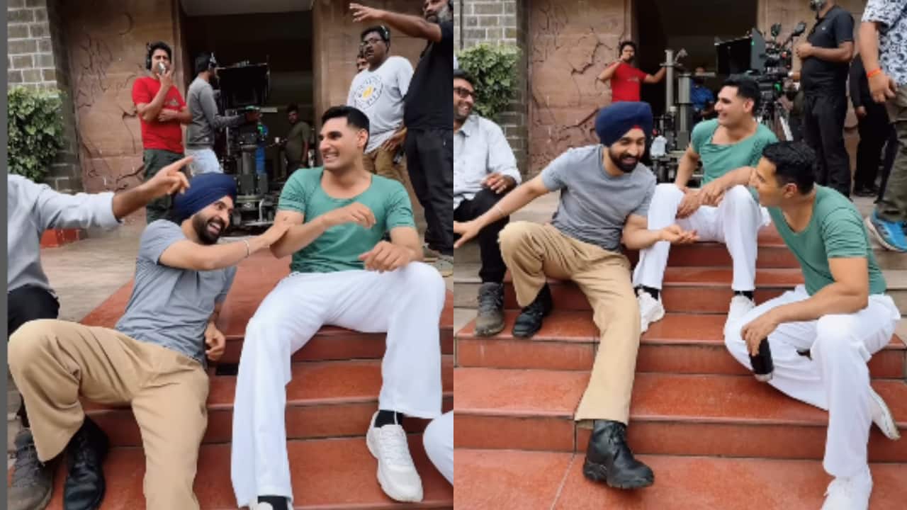 Diljit Dosanjh shares BTS moments from Border 2 set featuring Sunny Deol, Varun Dhawan and Ahan Shetty