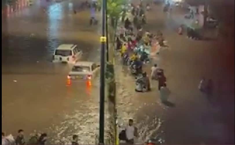Gurugram paralyzed by rain; WFH urged, 'Venice vibes' surface.