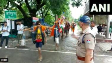 The Uttar Pradesh Police have deployed the Rapid Action Force (RAF), Quick Response Team (QRT), and Anti-Terror Squad to ensure the secure conduct of the Kanwar Yatra. (File photo)