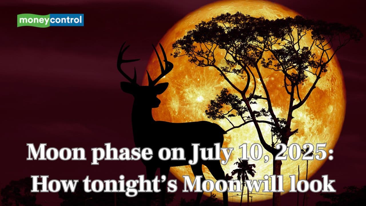 Moon Phase on July 10, 2025: How tonight’s Moon will look — Also known as the Buck Moon