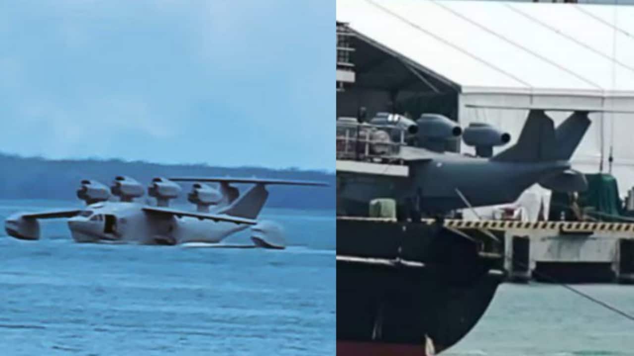 Is it a ship? Is it a plane? Viral images spark buzz over China reviving Soviet-era 'Sea Monster' tech