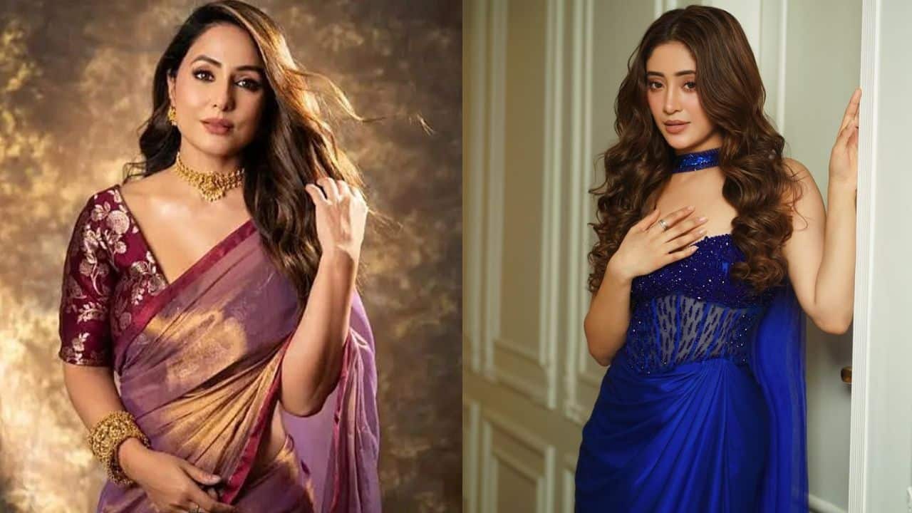 Hina Khan calls Shivangi Joshi her "little sister" as latter surprises her with flowers amidst cancer battle