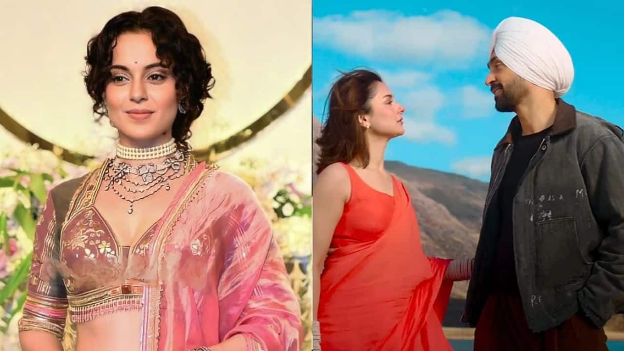 Kangana Ranaut slams Diljit Dosanjh over collaboration with Pakistani actress Hania Aamir: Some people may have their own agendas...