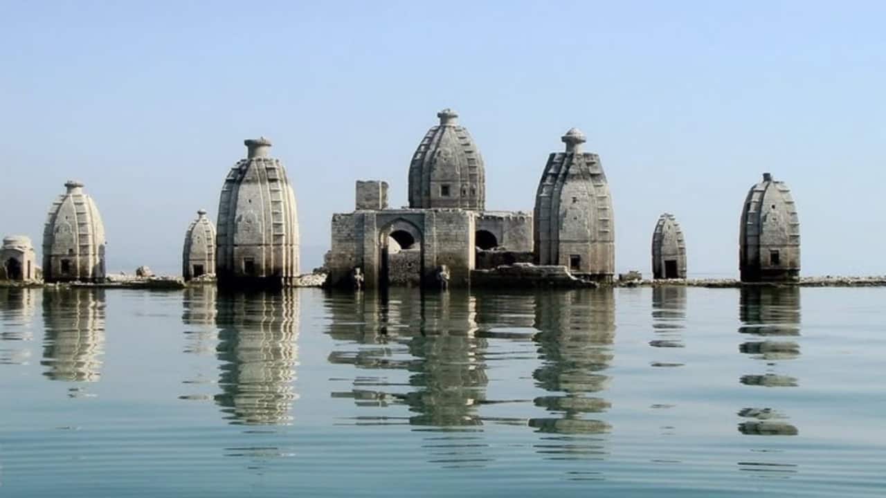 This 8-month submerged temple in Himachal Pradesh reappears every summer