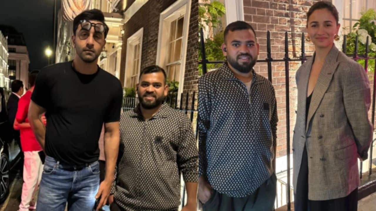 Ranbir Kapoor and Alia Bhatt pose with fans during London stroll, see here