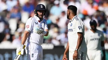 IND vs ENG: Mohammed Siraj mocks Joe Root with 'Bazball' question. (Photo: X)
